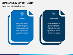 Challenge and Opportunity PPT Slide 2