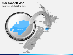 New zealand map PPT slide 12