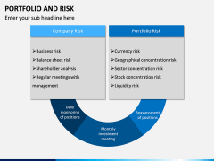 Portfolio and Risk PPT Slide 3