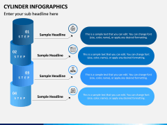 Cylinder Infographics PPT Slide 8