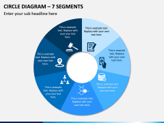 Circle Diagram – 7 Segments PPT Slide 1