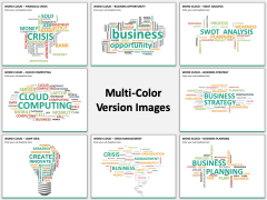 Word cloud PPT slide MC Combined