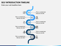 Self Introduction Timeline PPT Slide 4