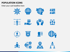 Population Icons PPT Slide 1