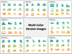 Building Icons PPT Slide MC Combined
