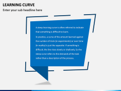 Learning Curve PPT Slide 1