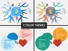 Logical thinking PPT cover slide