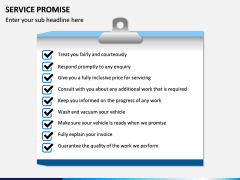 Service Promise PPT slide 5