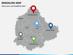 Bengaluru Map PPT Slide 5