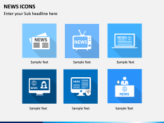 News Icons PPT Slide 1