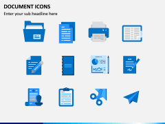 Document Icons PPT Slide 1