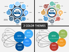 Search engine marketing PPT cover slide
