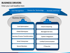 Business Drivers PPT Slide 6