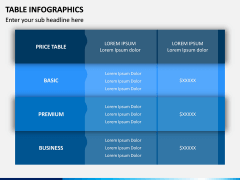 Table Infographics PPT Slide 10