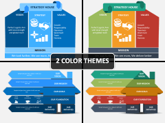 Strategy House PPT Cover Slide