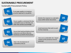 Sustainable Procurement PPT Slide 8
