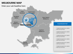 Melbourne Map PPT Slide 8