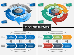 Talent management framework PPT cover slide 