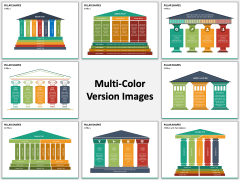 Pillar Shapes PPT Slide MC Combined