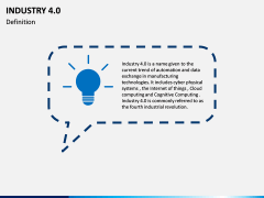 Industry 4.0 PPT Slide 1