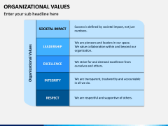 Organizational Values PPT Slide 8