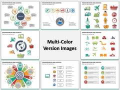 Transportation and Logistics Multicolor Combined