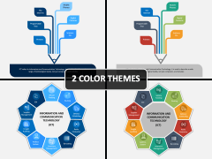 Information & Communications Technology (ICT) PPT Cover Slide
