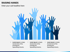 Raising Hands PPT Slide 6