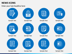 News Icons PPT Slide 6
