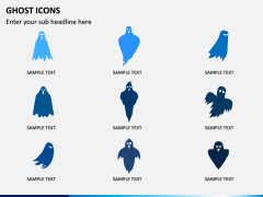 Ghost Icons PPT Slide 8