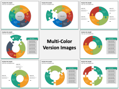 Puzzle pie chart PPT MC Combined