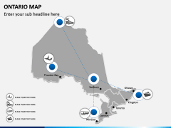 Ontario Map PPT Slide 6