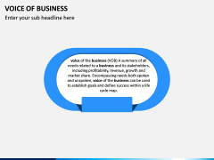 Voice of Business PPT Slide 1