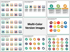 Food nutrition icons PPT slide MC Combined
