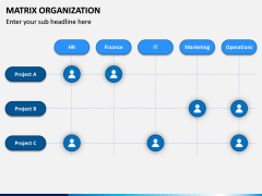 Matrix Organization PPT Slide 5
