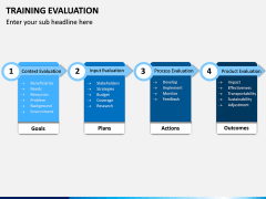 Training Evaluation PPT Slide 15