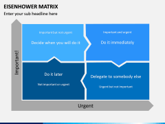Eisenhower Matrix PPT Slide 8