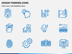 Design Thinking Icons PPT Slide 4