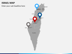 Israel Map PPT slide 6