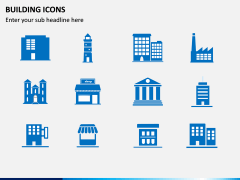 Building Icons PPT Slide 4