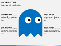 Pacman Icons PPT Slide 7