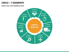 Circle – 7 Segments PPT Slide 2