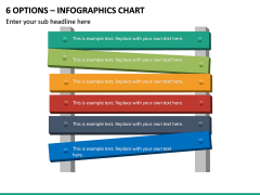 6 Options – Infographics Chart PPT Slide 2