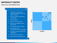 Materiality Matrix PPT Slide 5