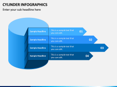 Cylinder Infographics PPT Slide 1