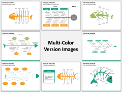 Fishbone diagram PPT slide MC Combined