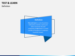 Test and Learn PPT Slide 1