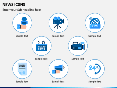 News Icons PPT Slide 3