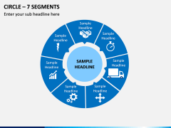 Circle – 7 Segments PPT Slide 1