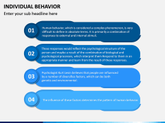 Individual Behavior PPT Slide 12